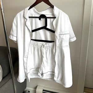 Bridal Short Sleeve/Short Set